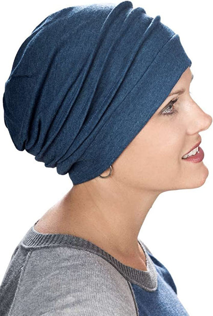 Headcovers Unlimited Slouchy Snood Hat - 100% Cotton Slouchy Beanie Hats for Women Apparel & Accessories > Clothing Accessories > Headwear Headcovers Unlimited   