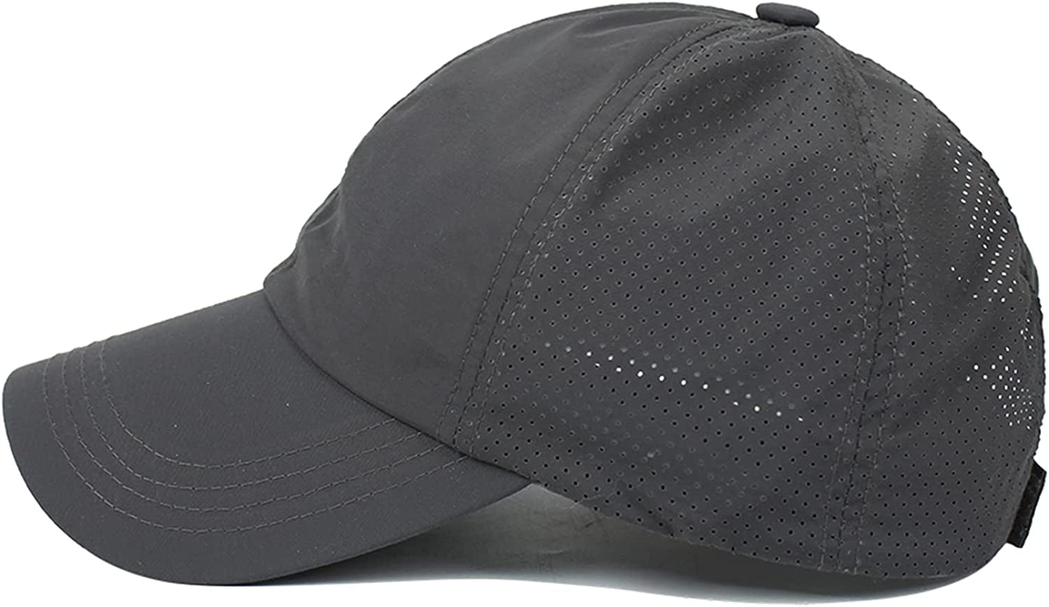 HGGE Womens Criss Cross Ponytail Baseball Cap Adjustable High Messy Bun Ponycap Quick Drying Hat Apparel & Accessories > Clothing Accessories > Hats HGGE   
