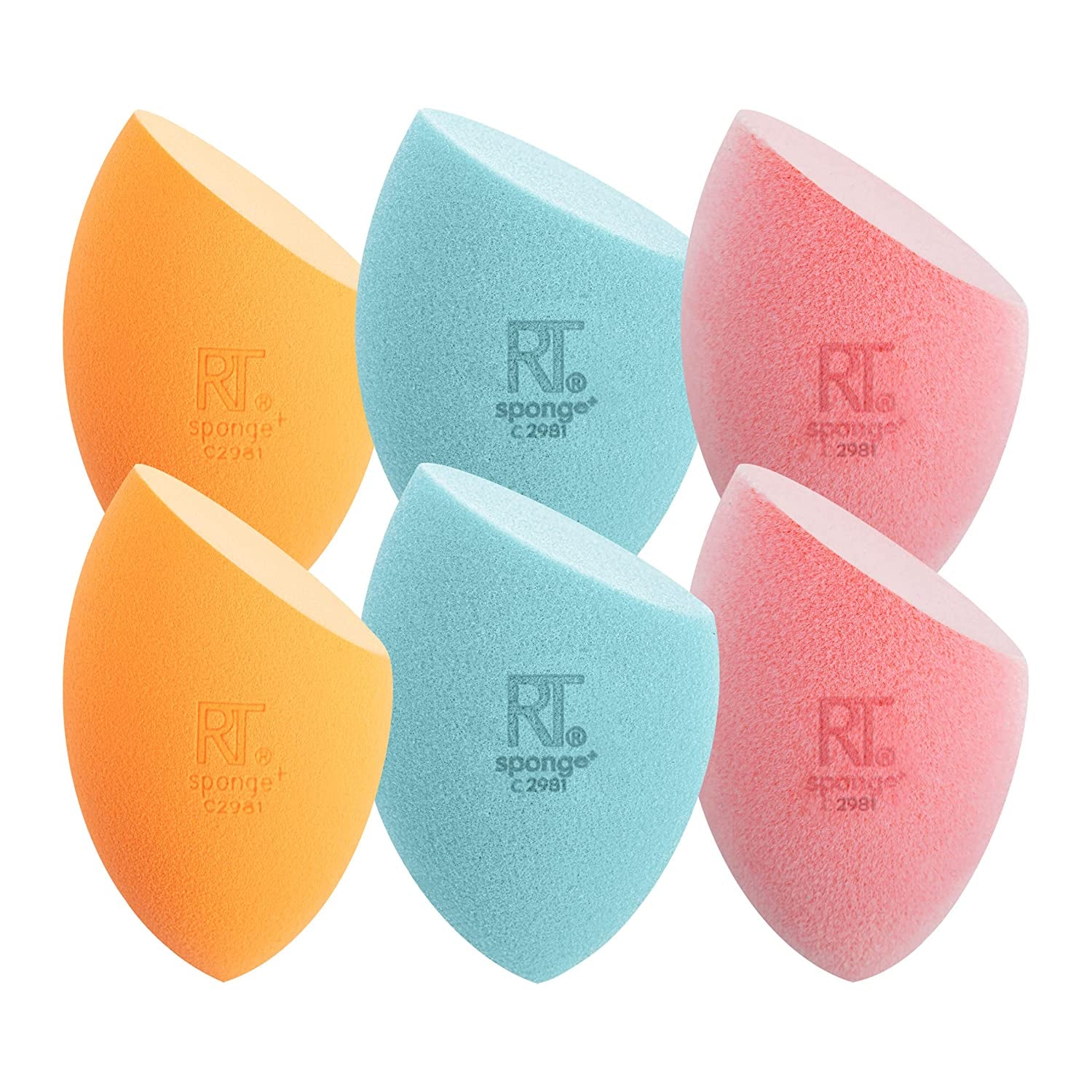 Real Techniques Miracle Complexion Sponge, Makeup Blender for Liquid and Cream Foundation, Full Coverage, Streak-Free Professional Makeup Tool, Cruelty Free, Vegan, Latex Free, 4 Count Health & Beauty > Personal Care > Cosmetics > Cosmetic Tools > Makeup Tools Real Techniques Assorted Miracle Sponge, 6 Count  