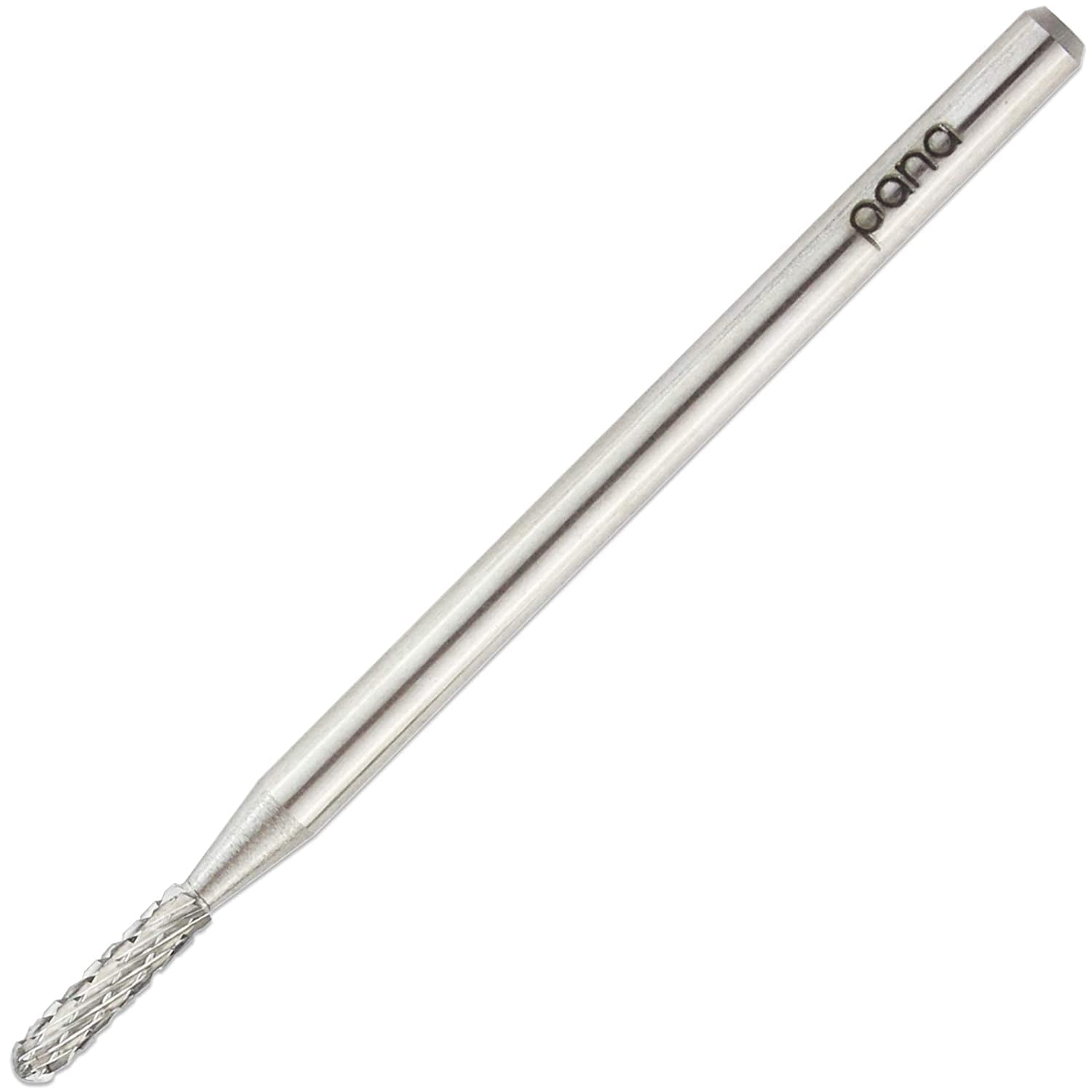 Premium PANA 3/32" Cuticle Clean Nail Carbide Bit for Professional, Nail Salon, Nail Trimmer, under Nail Cleaner, Electric Drill Machine, Manicure Tools (Silver-Snake Head, Fine) Health & Beauty > Personal Care > Cosmetics > Cosmetic Tools > Nail Tools PANA Silver-Round Bit Medium 