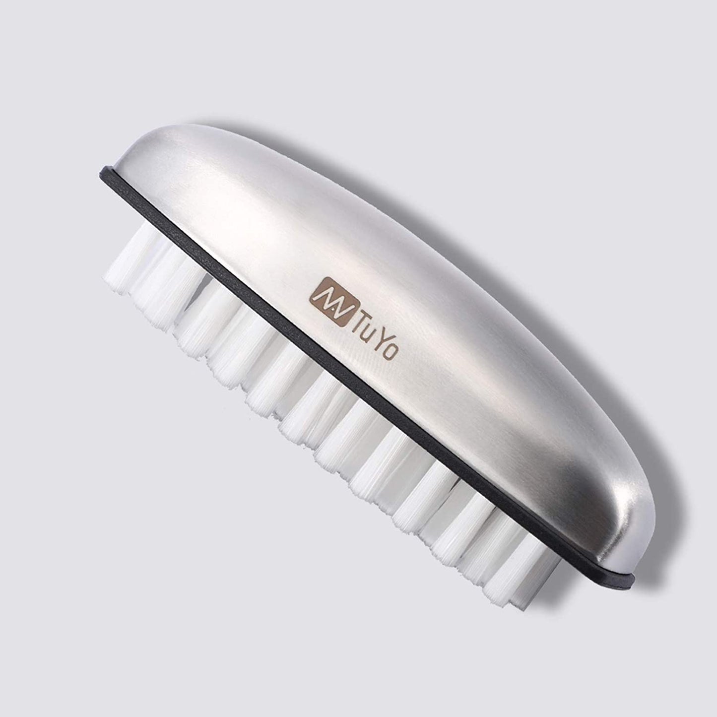 Nail Brush for Cleaning, Fingernail Brush Nail Cleaner Tool, Stainless Steel Hand Finger Toes Brush, Pedicure Nail Scrubber by Nantuyo Health & Beauty > Personal Care > Cosmetics > Cosmetic Tools > Nail Tools NANTuYo   