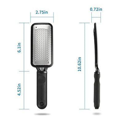 Dr.Nail Callus Remover for Feet Professional Colossal Foot Rasp and Stainless Steel Foot Flie Scrubber Pedicure Tool to Foot Care Remove Hard Skin Can Be Used to Wet and Dry Feet (Large) Health & Beauty > Personal Care > Foot Care Dr.nail   