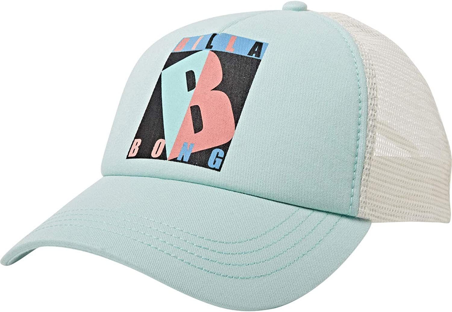 Billabong Women'S Aloha Forever Adjustable Trucker Hat with Mesh Back Apparel & Accessories > Clothing Accessories > Hats Billabong Washed Jade One Size 