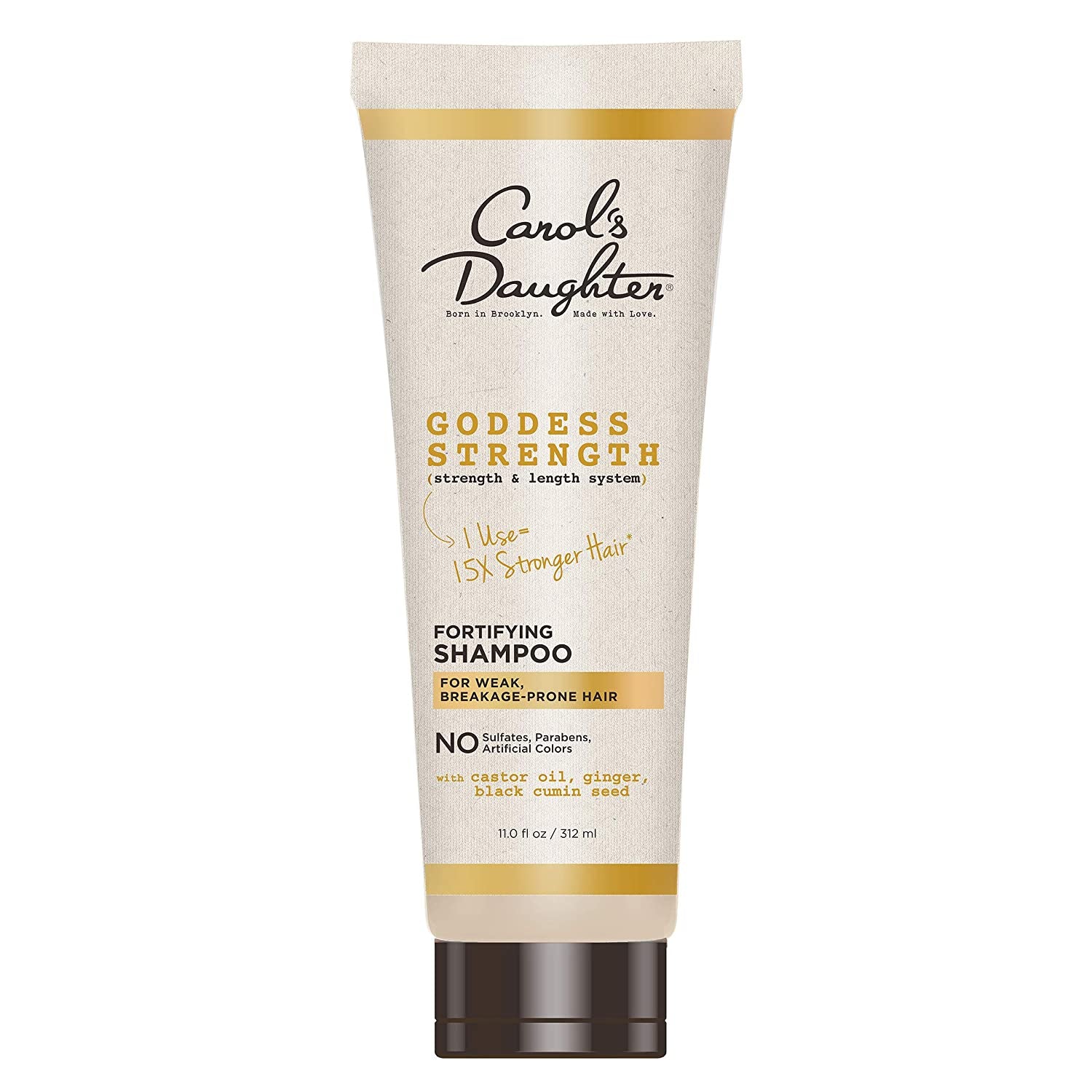 Carol’S Daughter Goddess Strength Sulfate Free Shampoo with Castor Oil for Curly, Wavy, Natural Hair, Anti-Breakage and Anti-Frizz Hair Product, Add Moisture to Dry, Damaged Hair, 11 Fl Oz Health & Beauty > Personal Care > Hair Care Carol's Daughter Shampoo  