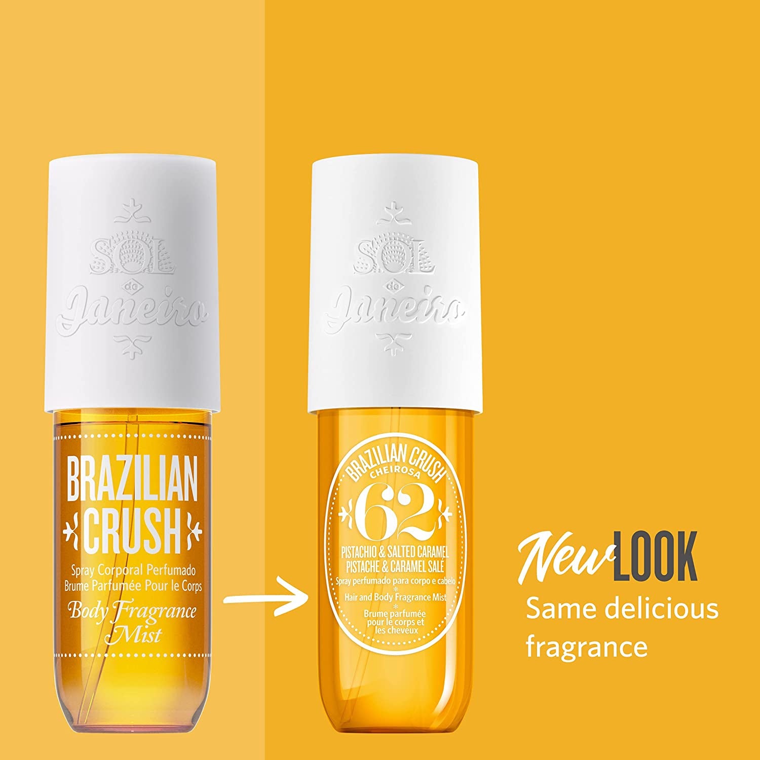 Cheirosa '62 Brazilian Crush Hair & Body Fragrance Mist 90Ml/3.04 Fl Oz Health & Beauty > Personal Care > Cosmetics > Bath & Body SOL DE JANEIRO   