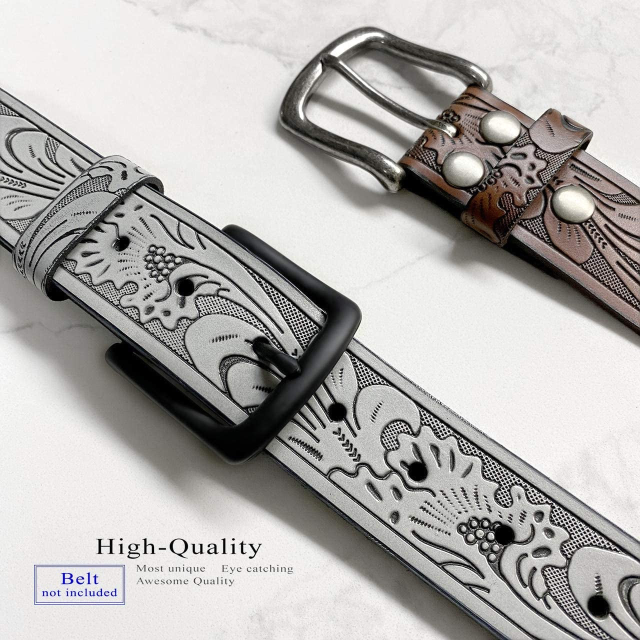 Replacement Belt Buckle Fits 1-1/2"(38Mm) Wide Belt Strap - Multi-Style Options Apparel & Accessories > Clothing Accessories > Belt Buckles Belts.com   