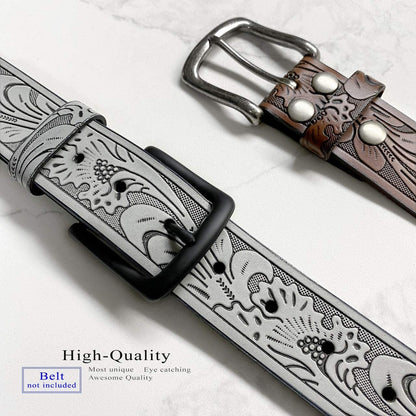 Replacement Belt Buckle Fits 1-1/2"(38Mm) Wide Belt Strap - Multi-Style Options Apparel & Accessories > Clothing Accessories > Belt Buckles Belts.com   
