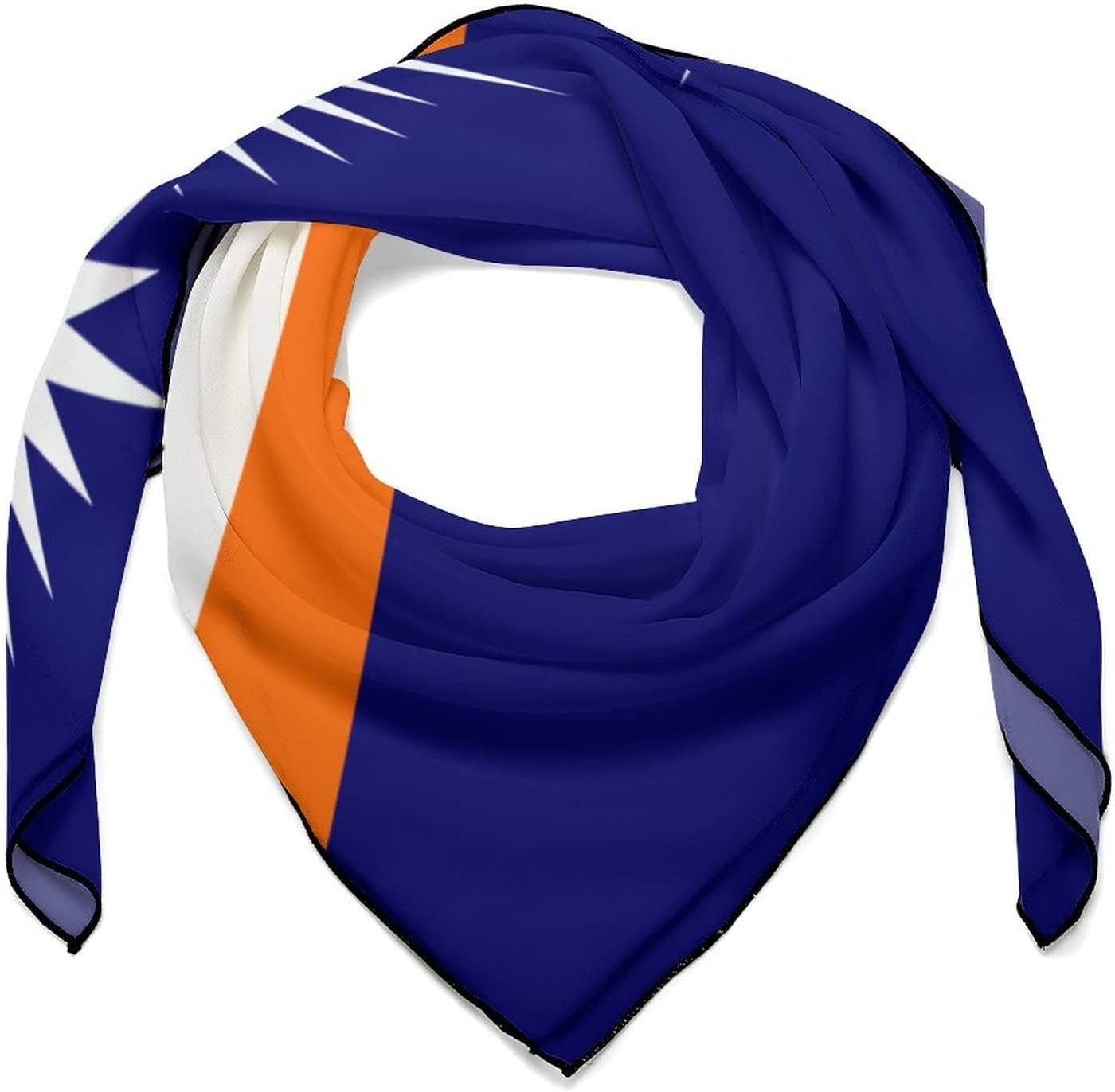 Buonota Ukrainian Flag Fashion Square Scarf Neck Scarf Head Scarf Shawl, Very Suitable for Events, Parties, Weddings, Travel, Birthday Gifts Apparel & Accessories > Clothing Accessories > Scarves & Shawls Buonota White-style-17  