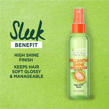 Garnier Hair Care Fructis Style Brilliantine Shine Glossing Spray, 3 Count Health & Beauty > Personal Care > Hair Care Garnier   