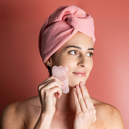Pink Jade Roller and Gua Sha Set. Rose Quartz Roller with Eye Massager, Jade Gua Sha, Ridged Roller Massager. Jade Roller for Face Real Jade 100% Jade Stone Roller. Warm Facial Massager or Ice Roller Health & Beauty > Personal Care > Cosmetics > Cosmetic Tools > Skin Care Tools MoValues   