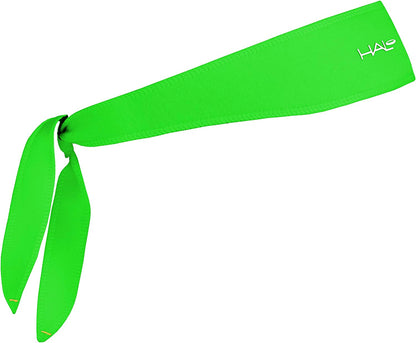 Halo Headband Halo I- Custom Fit- Tie Sweatband Pullover for Men and Women, No Slip with Moisture Wicking Dryline Fabric Apparel & Accessories > Clothing Accessories > Bandanas & Headties Halo Headband BRIGHT GREEN  