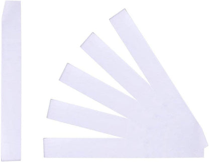 Teemico 24 Pack Blank Satin Sash Plain Sash for Wedding Party Decoration and DIY Accessory （White, 10Cm by 78Cm） Apparel & Accessories > Clothing Accessories > Sashes Teemico White  