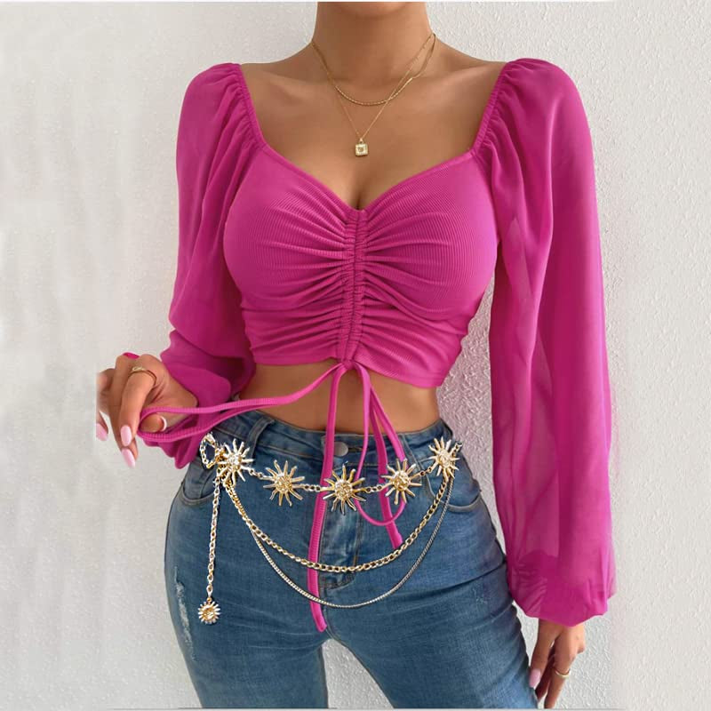 Women Bohemia Multilayer Metal Waist Chain Belt Fashion Sun Belly Waist Chain Body Jewelry (Gold) Apparel & Accessories > Jewelry > Body Jewelry Eyraevor   