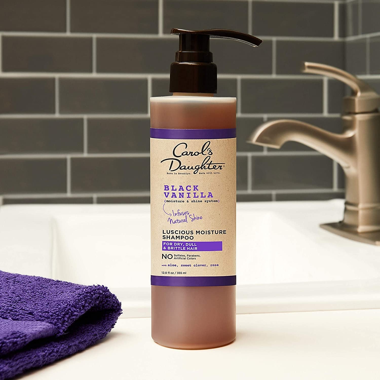 Carol’S Daughter Black Vanilla Curly Hair Sulfate Free Shampoo and Conditioner Set for Dry, Damaged Natural Hair, Moisturizing and Hydrating Hair Care Bundle - Made with Shea Butter, Aloe and Rosemary Health & Beauty > Personal Care > Hair Care Carol's Daughter   