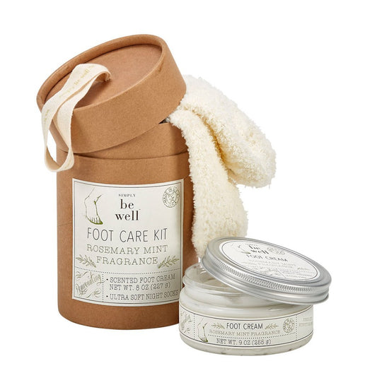 Simply Be Well Foot Care Kit-Rosemary Mint, Multicolor (SBW-RMT7680) Health & Beauty > Personal Care > Foot Care Simply Be Well   