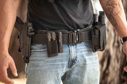 Tacticon Battle Belt | Combat Veteran Owned Company | Padded Tactical Belt | Duty Belt with Metal Quick Release Buckle Apparel & Accessories > Clothing Accessories > Belts Tacticon   