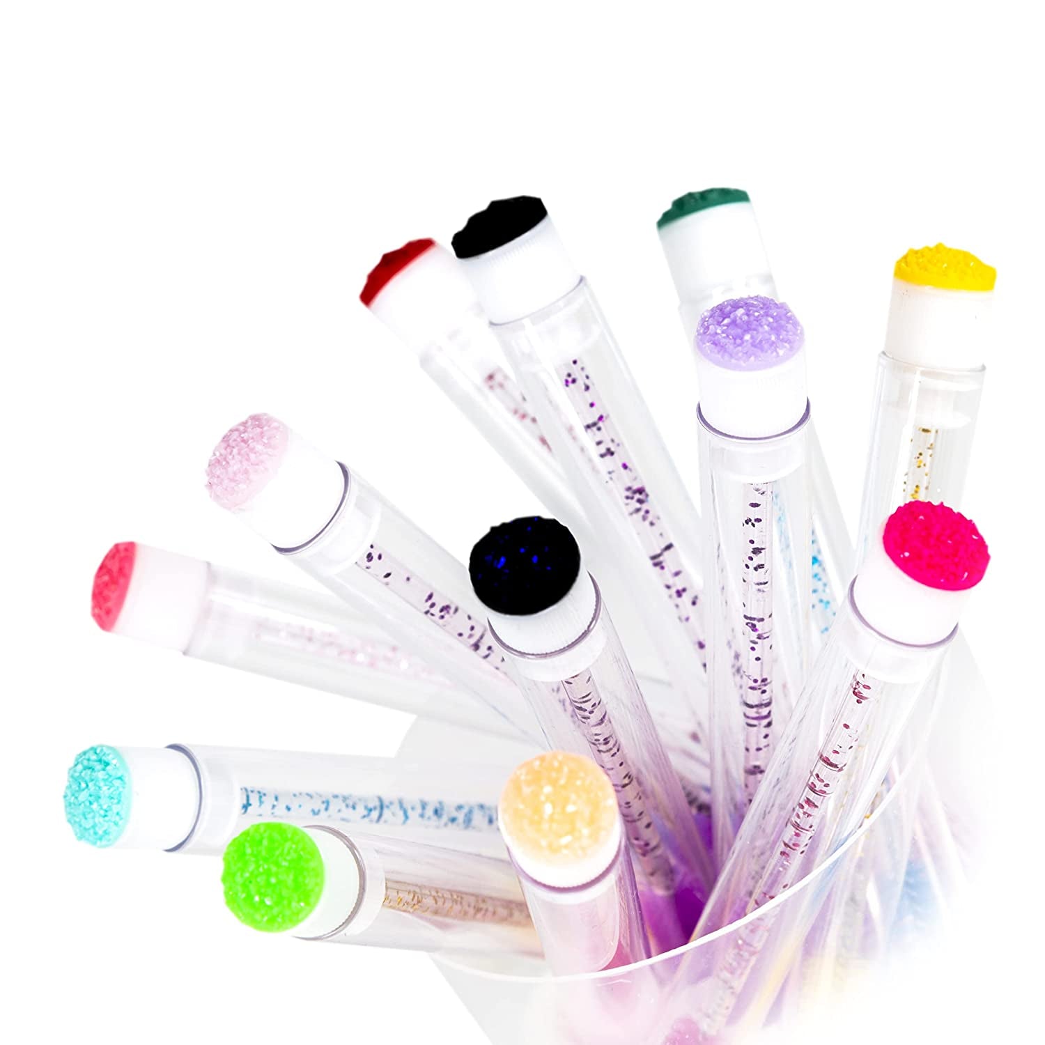 I-Laesh 50 Pcs Lash Brush Eyelash Brushes for Eyelash Extensions Spoolies Cleaning Mascara Wands Tube Diamond Disposable Makeup Tool Applicator Set Sanitary Extension Supplies (Assorted Color) Health & Beauty > Personal Care > Cosmetics > Cosmetic Tools > Makeup Tools i-laesh Bonbon Mix 20 PCS 
