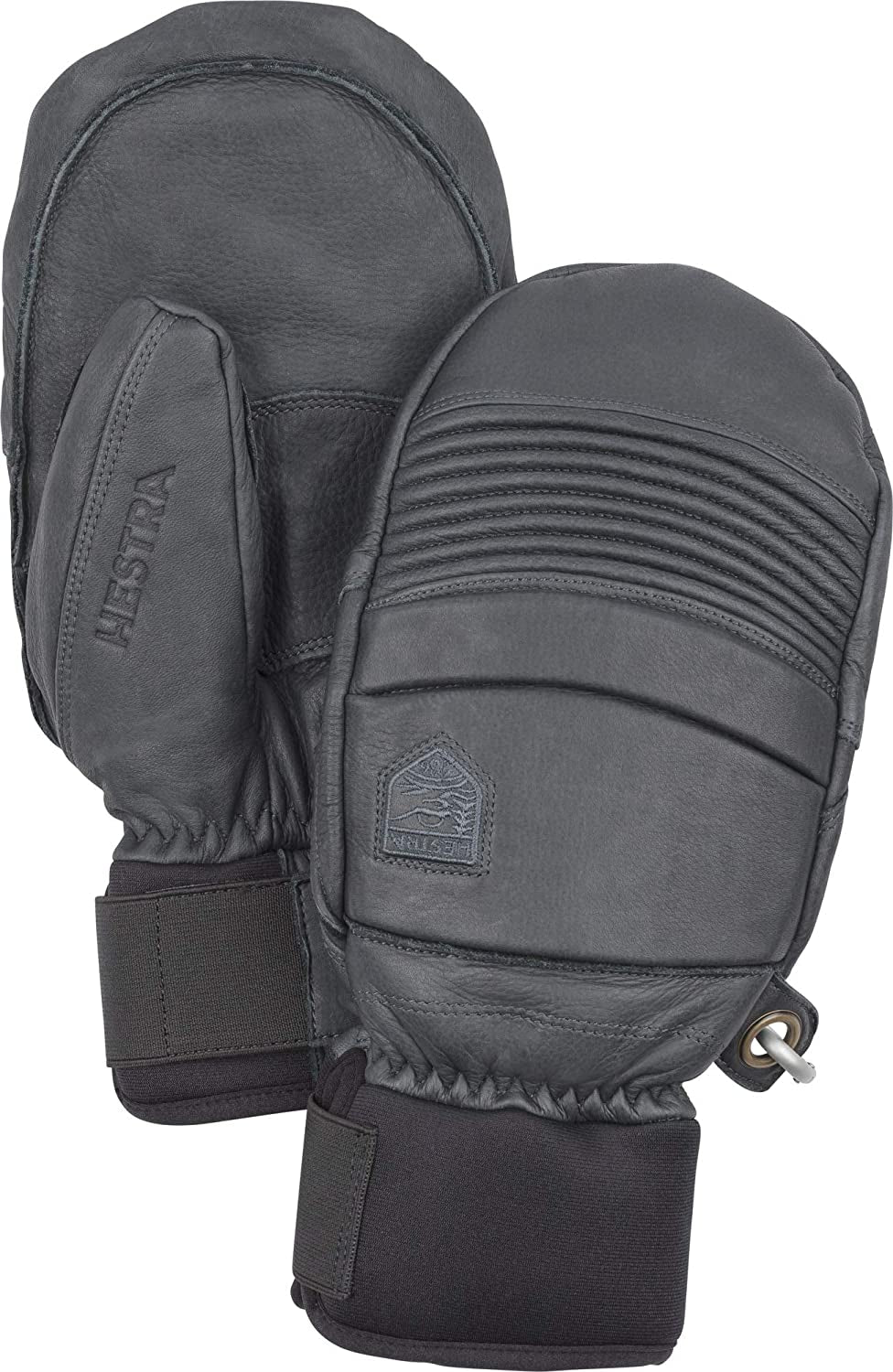 Hestra Leather Fall Line - Short Freeride Snow Mitten with Superior Grip for Skiing, Snowboarding and Mountaineering Apparel & Accessories > Clothing Accessories > Gloves & Mittens Hestra Grey 8 