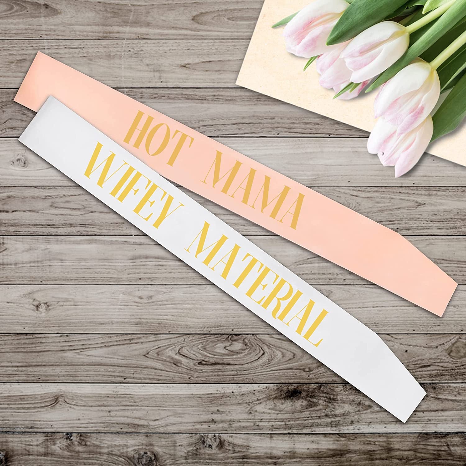 Bachelorette Party Sashes Bride Tribe Funny Bridesmaid Sash for Hen Party Bridal Shower Engagement Wedding Apparel & Accessories > Clothing Accessories > Sashes Snsowed   