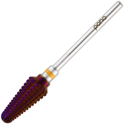 PANA USA 3/32” Purple Tornado Nail Carbide Drill Bit - Fast Remove for Acrylic or Hard Gels Remover Professional Manicure Pedicure Rotary Tool- Medium Health & Beauty > Personal Care > Cosmetics > Cosmetic Tools > Nail Tools Beauticom USA Purple 2x Coarse 