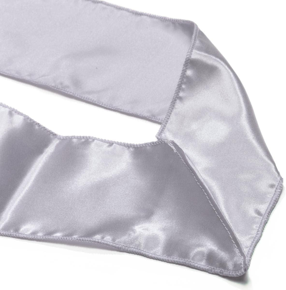 Satin Homecoming Royalty Sash, Silver Black Imprint Apparel & Accessories > Clothing Accessories > Sashes Anderson's   