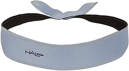 Halo Headband Halo I- Custom Fit- Tie Sweatband Pullover for Men and Women, No Slip with Moisture Wicking Dryline Fabric Apparel & Accessories > Clothing Accessories > Bandanas & Headties Halo Headband GREY  