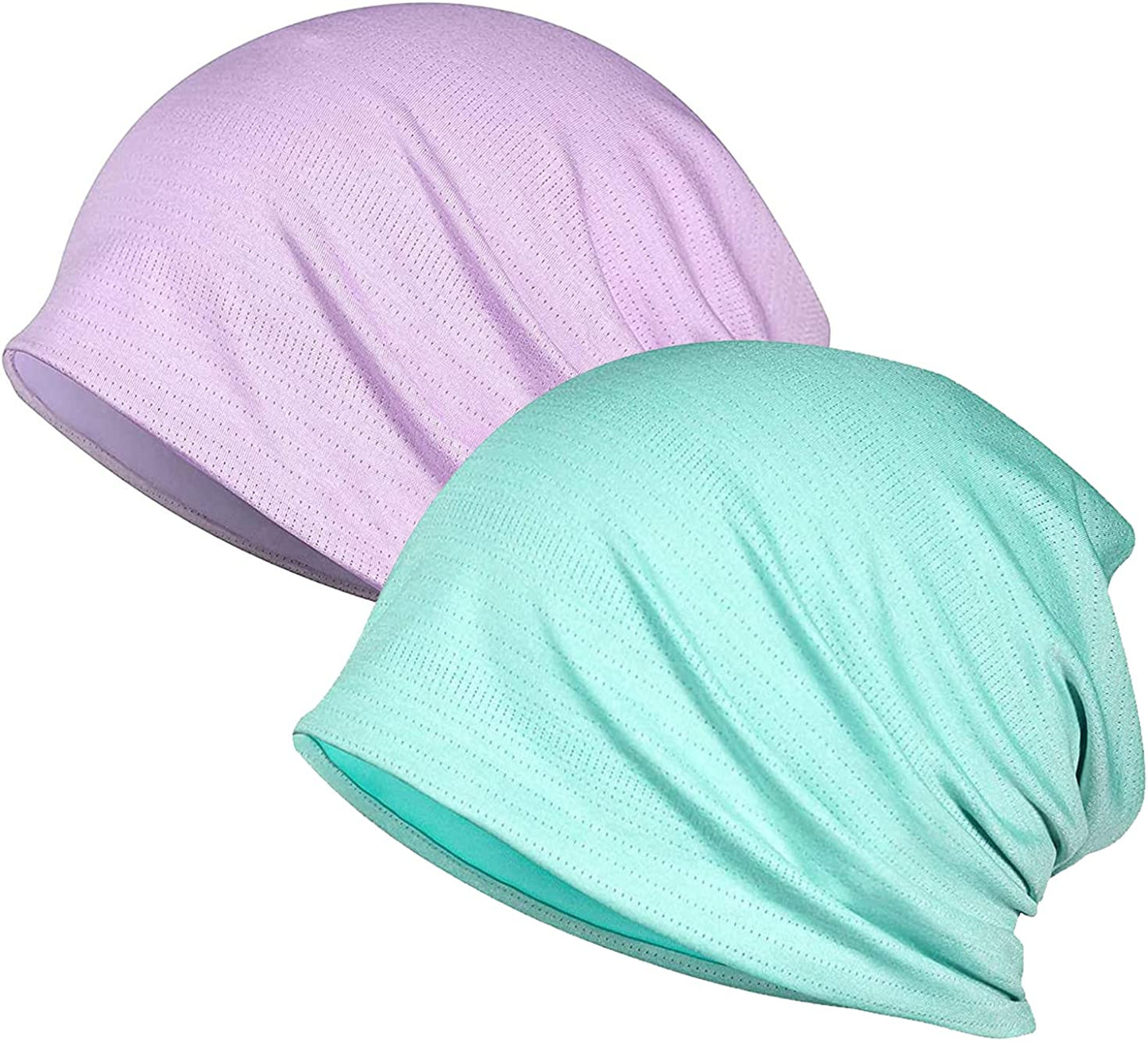 Kayier Women'S Baggy Casual Chemo Beanie Cap Apparel & Accessories > Clothing Accessories > Headwear Kayier 2 Pack -C  