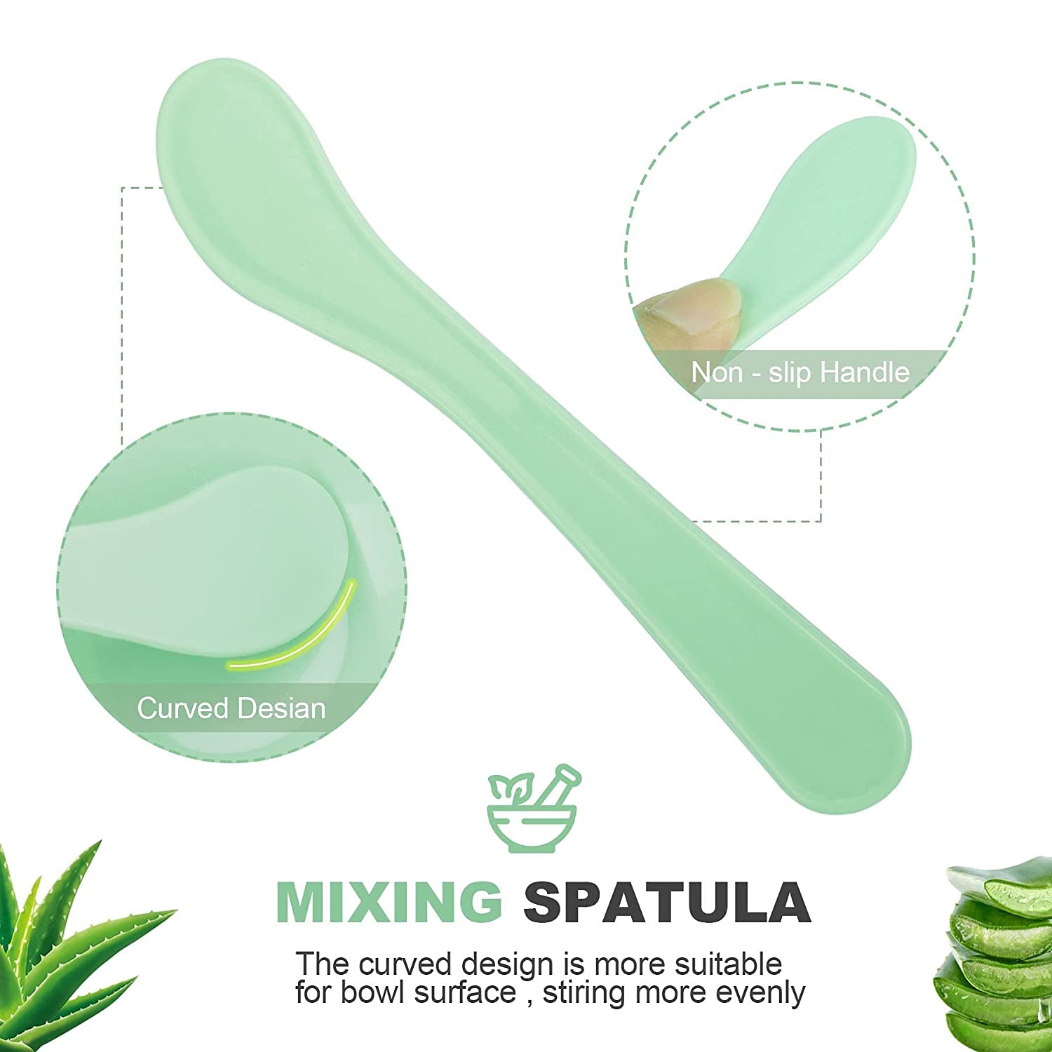 Iflymars Face Mask Mixing Bowl Set, 7 In1 DIY Facemask Mixing Tool Kit , Facial Mask Bowl Stick Spatula Silicone Face Mask Brush Soft Face Brushes (Green) Health & Beauty > Personal Care > Cosmetics > Cosmetic Tools > Skin Care Tools LOHOCOS   