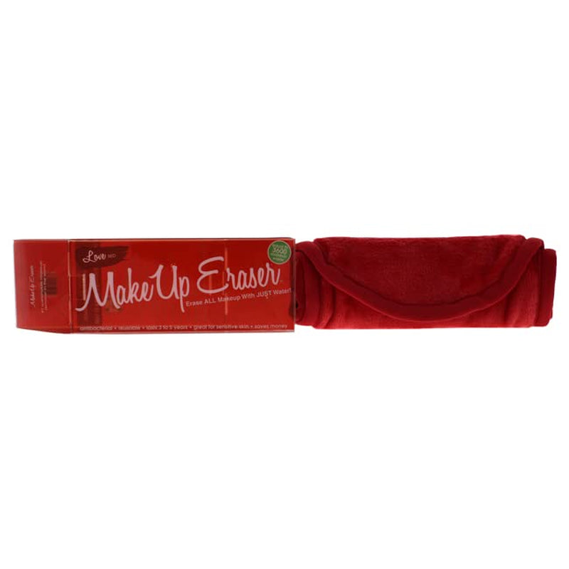 Makeup Eraser, Erase All Makeup with Just Water, Including Waterproof Mascara, Eyeliner, Foundation, Lipstick and More Health & Beauty > Personal Care > Cosmetics > Cosmetic Tools > Makeup Tools Makeup Eraser Love Red  