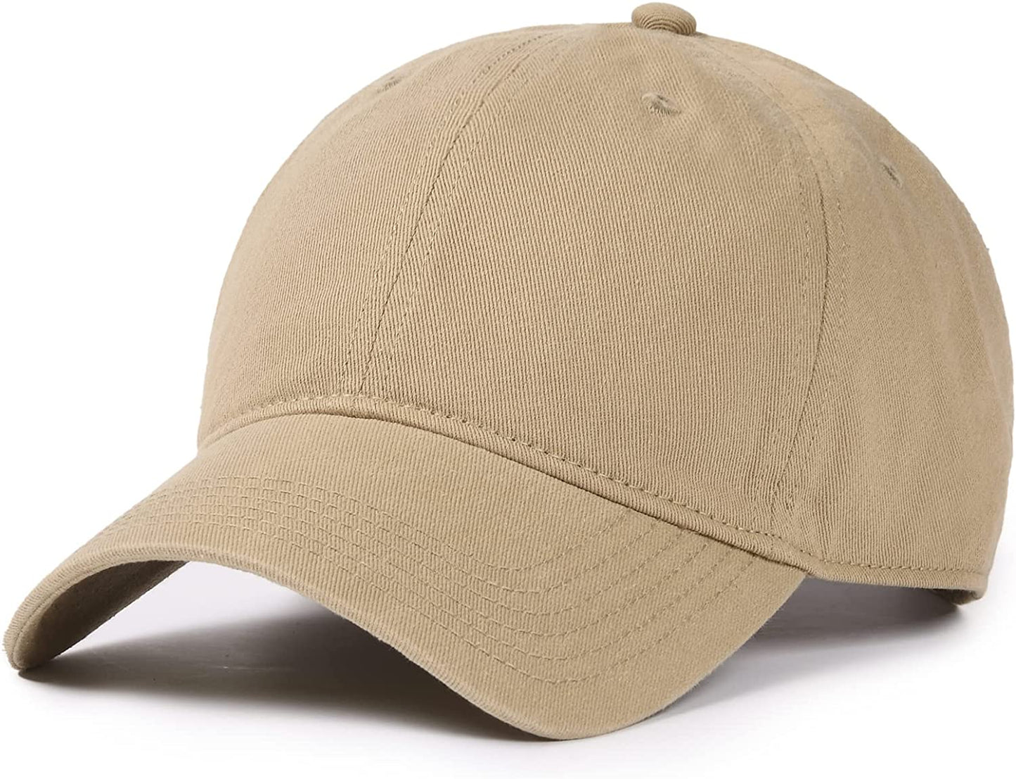 Men and Women Vintage Washed Distressed Cotton Baseball Cap Plain Blank Adjustable Classic Baseball Hat Cap Apparel & Accessories > Clothing Accessories > Hats KYLIE MAX   