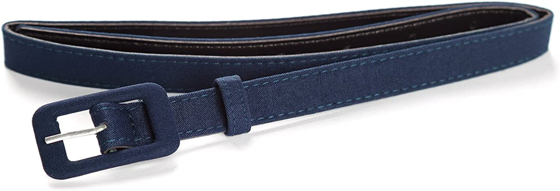 MUXXN Womens Belt- Solid Color Basic Belt for Casual Formal Dress or Jeans Apparel & Accessories > Clothing Accessories > Belts MUXXN Blue Small 