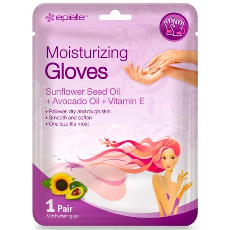 Epielle Moisturizing Hand & Foot Masks (Glove & Socks 12Pk) for Dry Hand, Dry & Cracked Heel Spa Masks Sunflower Seed Oil + Avocado Oil + Vitamin E | Skincare Gifts | Skincare Party Favors.. STOCKING STUFFERS!! Health & Beauty > Personal Care > Foot Care Epielle   