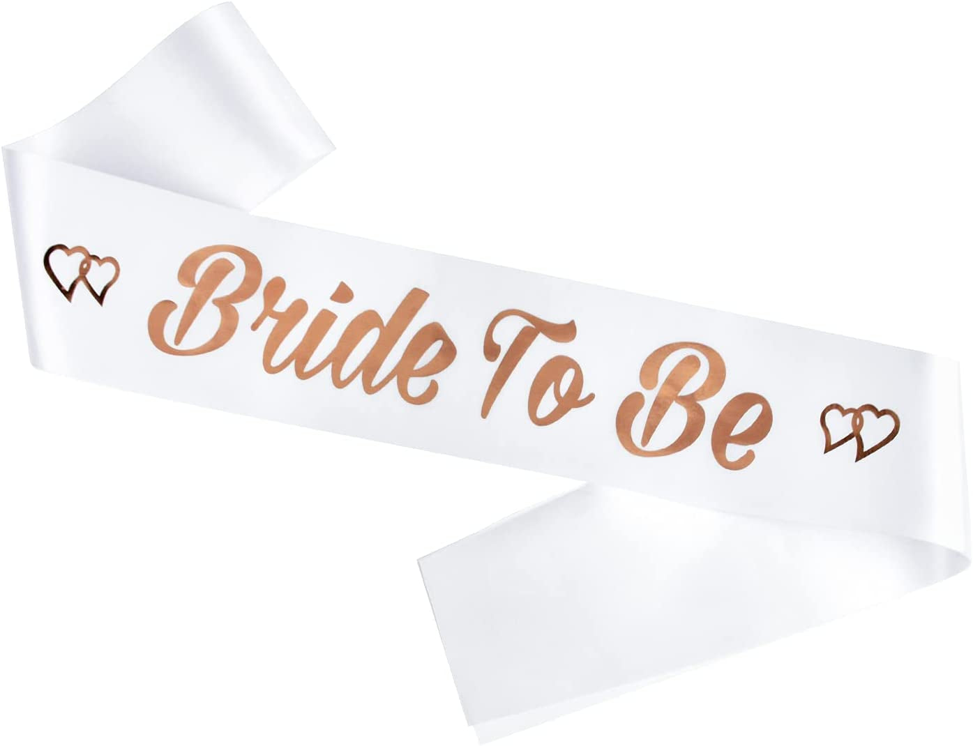 SGKUED Rose Gold Bachelorette Party Sash - Team Bride Decorations,Bridal Shower Favors,Hen Night Gifts, Engagement Party Satin Favors,Wedding Party Accessories Apparel & Accessories > Clothing Accessories > Sashes SGKUED Bride to Be  