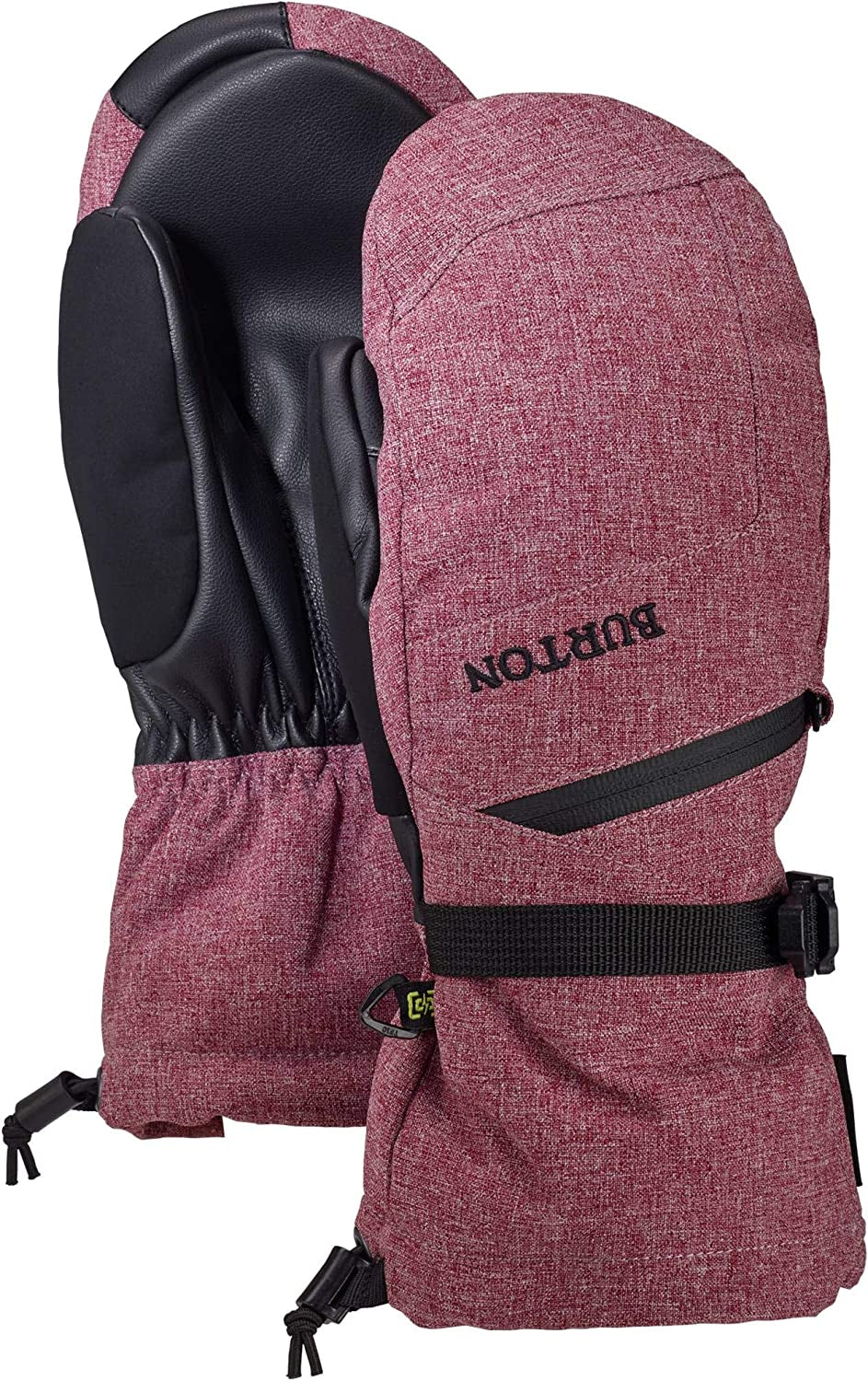 Burton Gore-Tex Mittens Womens Apparel & Accessories > Clothing Accessories > Gloves & Mittens Burton Snowboards Port Royal Heather Medium 