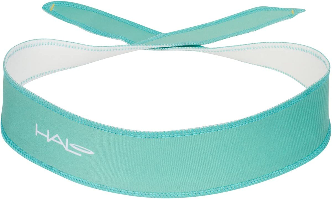 Halo Headband Halo I- Custom Fit- Tie Sweatband Pullover for Men and Women, No Slip with Moisture Wicking Dryline Fabric Apparel & Accessories > Clothing Accessories > Bandanas & Headties Halo Headband MINT  