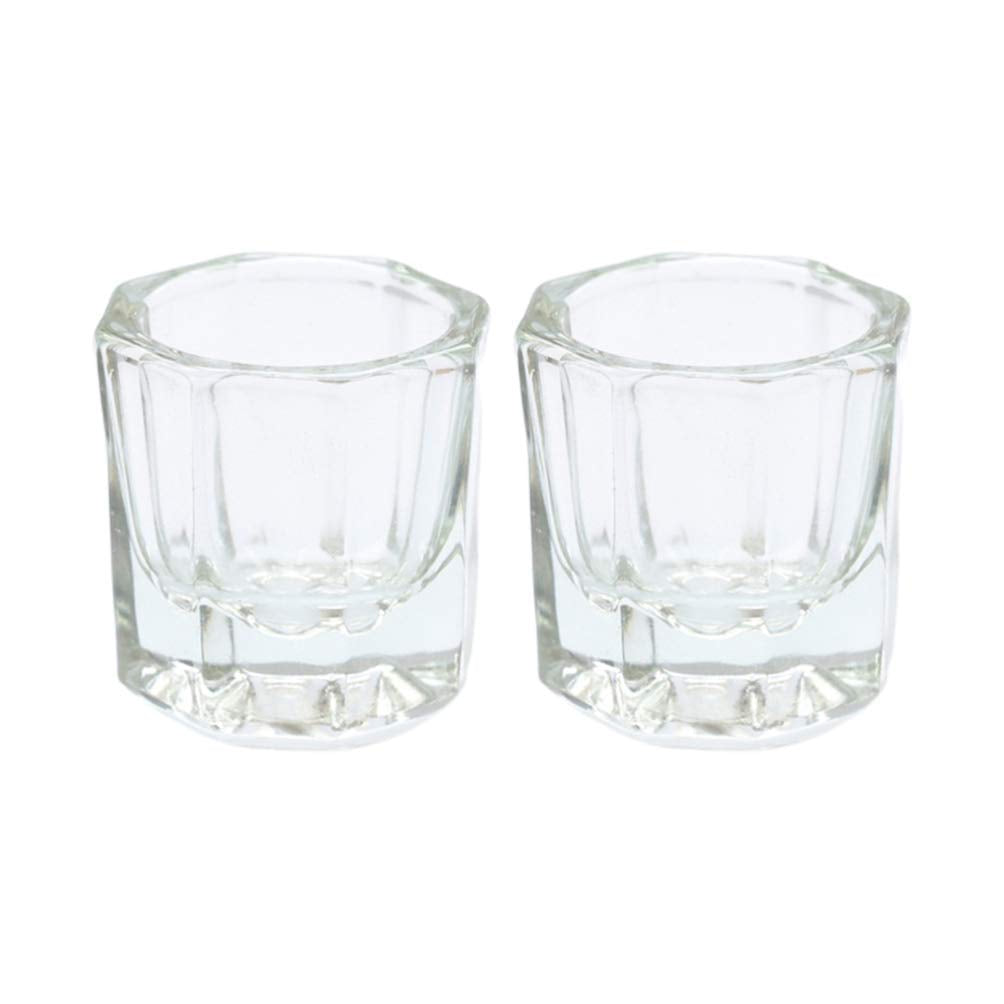 Onwon 2 Nail Art Acrylic Liquid Powder Dappen Dish Glass Crystal Cup Glassware Tools Health & Beauty > Personal Care > Cosmetics > Cosmetic Tools > Nail Tools Onwon   