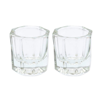 Onwon 2 Nail Art Acrylic Liquid Powder Dappen Dish Glass Crystal Cup Glassware Tools Health & Beauty > Personal Care > Cosmetics > Cosmetic Tools > Nail Tools Onwon   