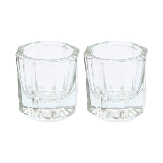 Onwon 2 Nail Art Acrylic Liquid Powder Dappen Dish Glass Crystal Cup Glassware Tools Health & Beauty > Personal Care > Cosmetics > Cosmetic Tools > Nail Tools Onwon   