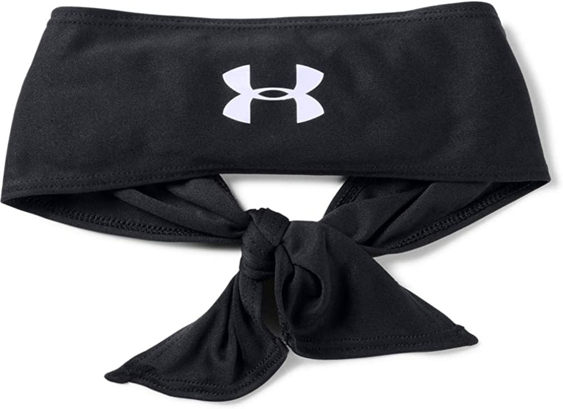 Under Armour Adult Tie Headband Apparel & Accessories > Clothing Accessories > Bandanas & Headties Under Armour Black (001)/White One Size Fits Most 
