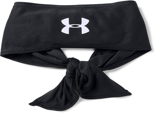 Under Armour Adult Tie Headband Apparel & Accessories > Clothing Accessories > Bandanas & Headties Under Armour Black (001)/White One Size Fits Most 