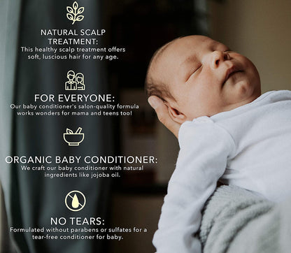 BELLA B Healthy Hair & Scalp Baby Cradle Cap Treatment 8 Oz - Cradle Cap Treatment for Babies - Baby Conditioner Silky Hair Care - Cradle Cap Treatment for Toddlers - Conditioner for Babies Health & Beauty > Personal Care > Hair Care Bella B   