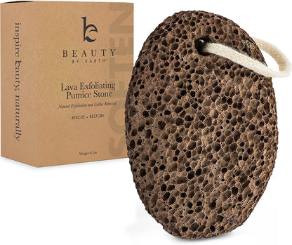 Pumice Stone for Feet - X-Large Foot File Callus Remover for Feet, Foot Scrubber for Foot Care as Foot Exfoliator, Pedicure Tools for Foot Scrub, Callous Removers for Feet, Dead Skin Remover for Feet Health & Beauty > Personal Care > Foot Care Beauty by Earth   