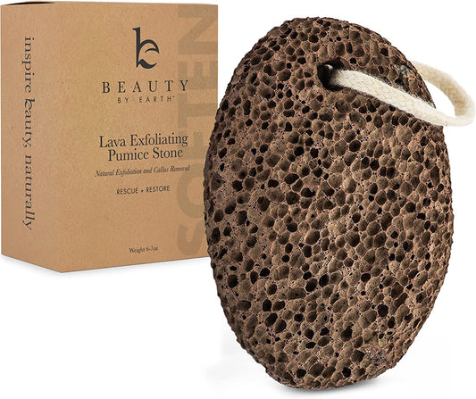 Pumice Stone for Feet - X-Large Foot File Callus Remover for Feet, Foot Scrubber for Foot Care as Foot Exfoliator, Pedicure Tools for Foot Scrub, Callous Removers for Feet, Dead Skin Remover for Feet Health & Beauty > Personal Care > Foot Care Beauty by Earth   