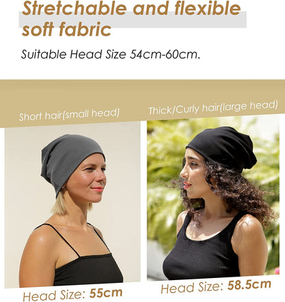 FURTALK Beanie for Womens Men Slouchy Cotton Beanies Summer Soft Skull Cap Lightweight Chemo Headwear Apparel & Accessories > Clothing Accessories > Headwear KYLIE MAX   