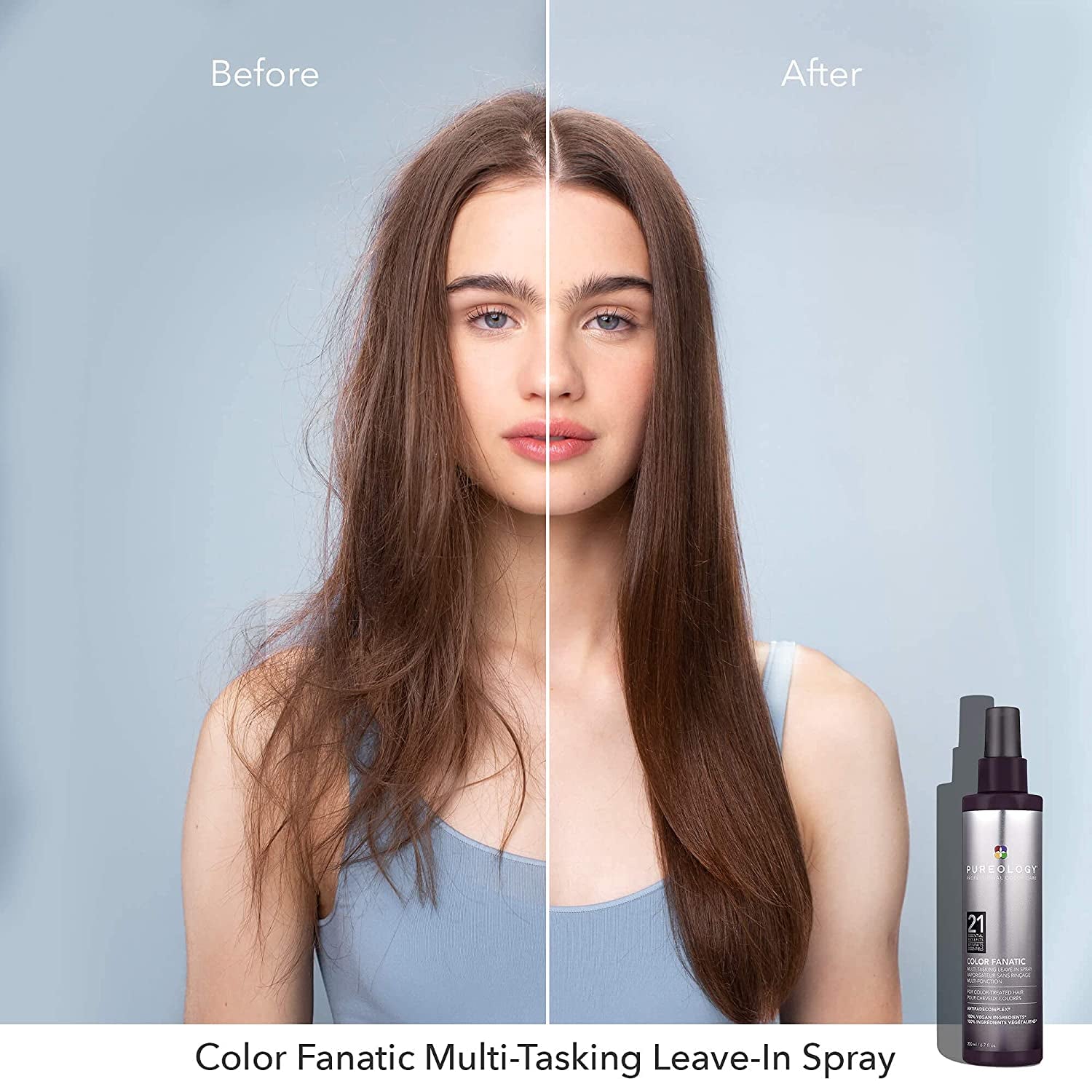 Pureology Color Fanatic Leave-In Conditioner Hair Treatment Detangler Spray | Protects Hair Color from Fading | Heat Protectant | Vegan Health & Beauty > Personal Care > Hair Care Pureology   