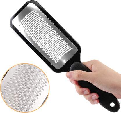 Stainless Foot Files Steel Pedicure and Dual Sided Foot File Hard Skin Remover Professional Foot Care Tool for Hard Skin and Dry Cracked Feet Scraper - 3Pcs/Set Health & Beauty > Personal Care > Foot Care xzwd   