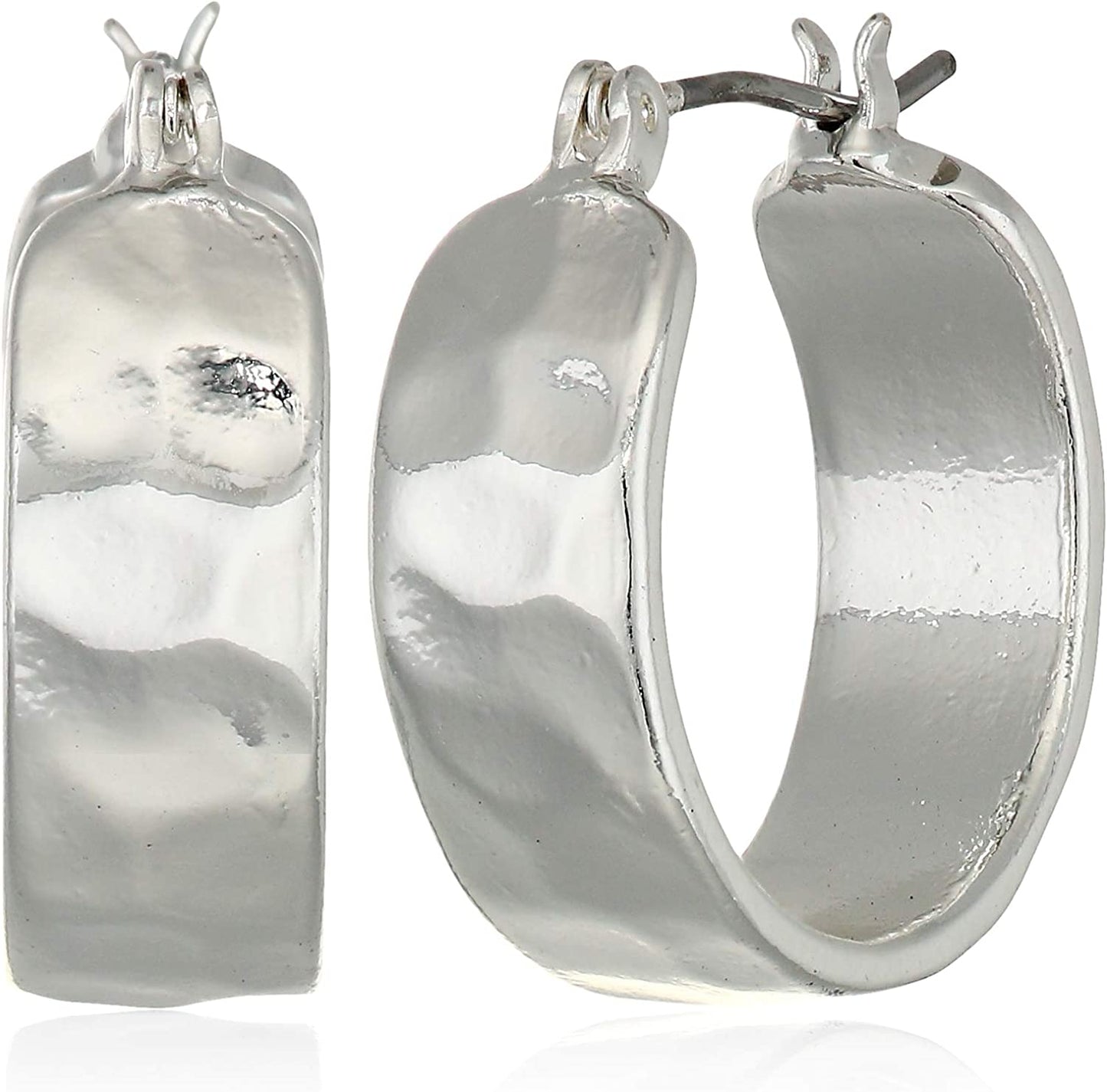 Nine West Women'S Silver Small Hoop Earrings Apparel & Accessories > Jewelry > Earrings NINE WEST   