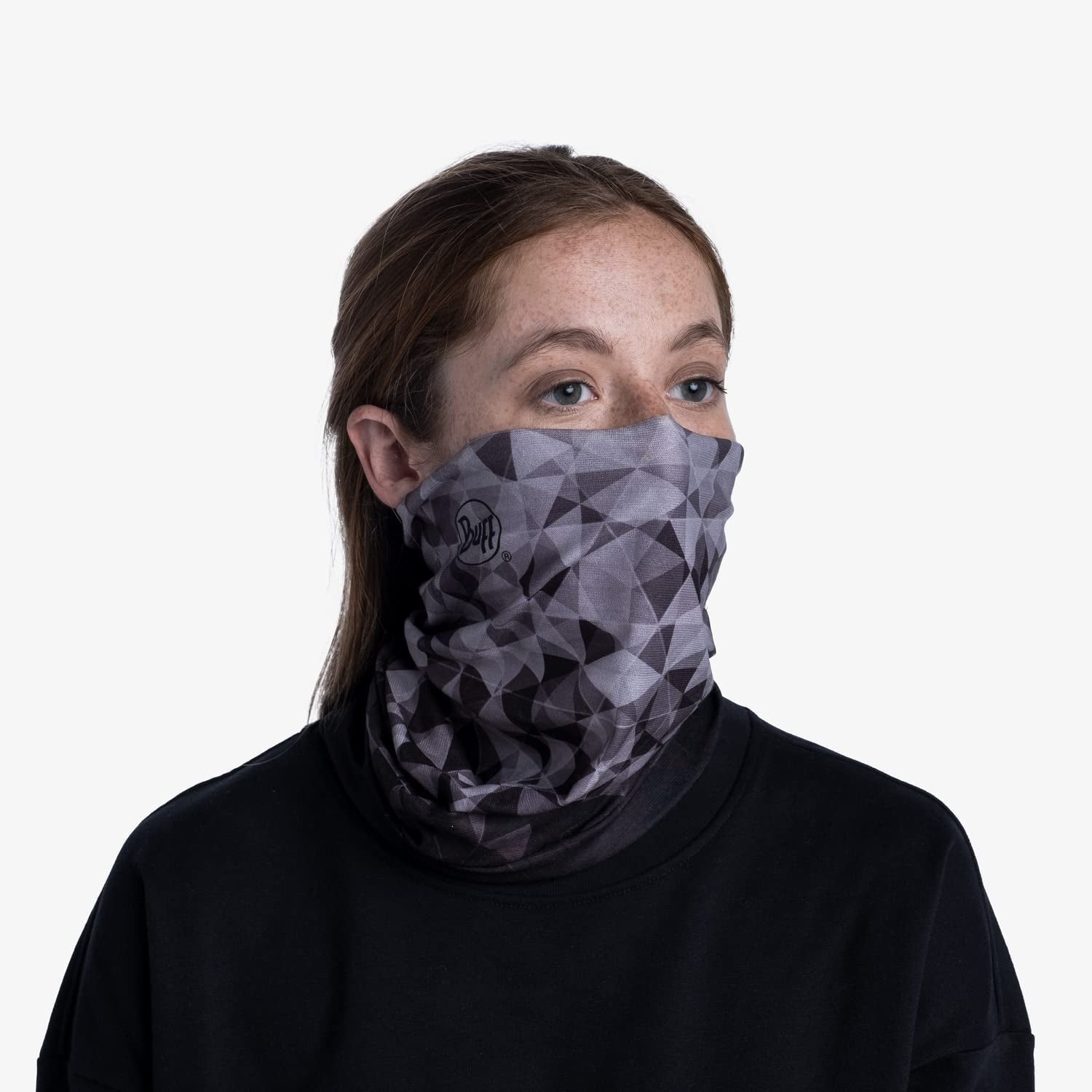Buff Icarus Grey Multifunctional Bandana Women/Men - Made in Spain Apparel & Accessories > Clothing Accessories > Headwear BUFF   