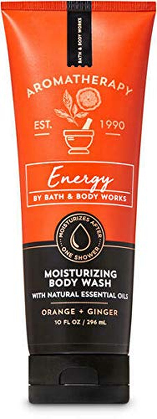 Bath & Body Works Aromatherapy Energy Orange Ginger Moisturizing Body Wash 10 Fl Oz / 296 Ml Health & Beauty > Personal Care > Cosmetics > Bath & Body Bath and Body Works ®   