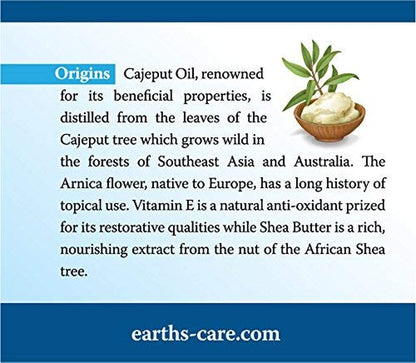 Earth'S Care Dry and Cracked Skin Balm Moisturizer for Dry Skin - Cracked Hands Repair Cream - Foot Cream for Dry Heels 2.5 OZ (2 Jars) Health & Beauty > Personal Care > Foot Care Earth's Care   